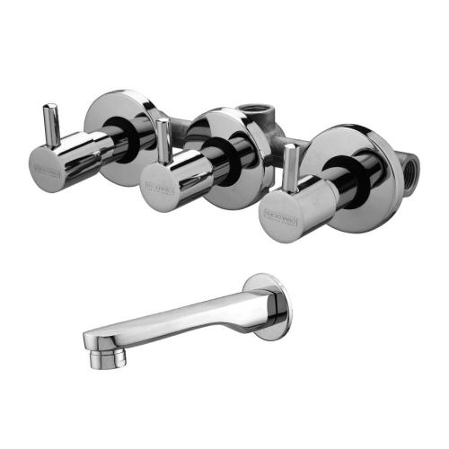 Concealed Wall Mixer, One Pice Composite  Body with Upper Part & wall spout 6